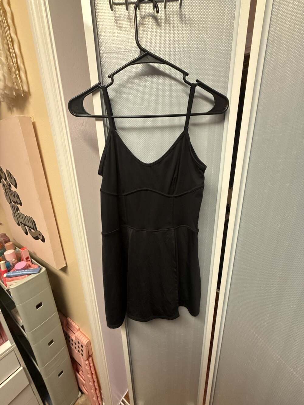 JoyLab Women's Athletic Exercise Dress Black Size Medium
